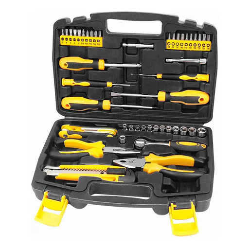51 PIECE TOOL SET FIELDMANN FDG 5015-51R - Комплекти вложки и тресчотки<<<Ръчни инструменти<<<Инструменти и