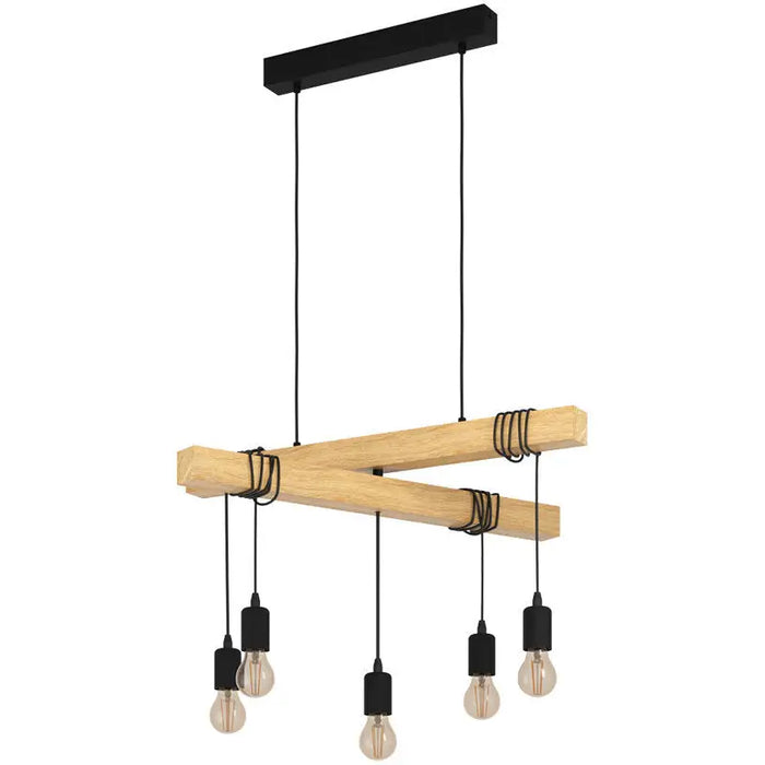 5XE27 EGLO TOWNSHEND PENDANT - Пендели<<<Вътрешно осветление<<<Осветление<<<Praktiker&&&Пендели<<<Вътрешно