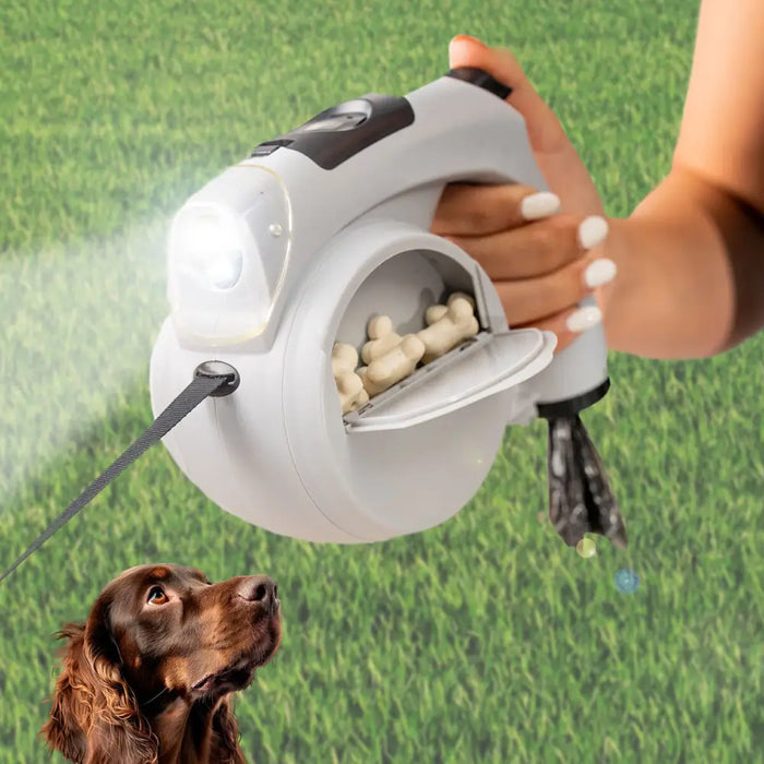 6-in-1 Retractable Dog Leash Leashic InnovaGoods - Домашни Животни<<<Дом Градина<<<BigBuy&&&Пътуване и