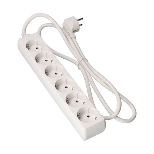6-socket plugboard without power switch EDM 41006 Schuko (1,5 m) - Електроника Периферни и резервни части<<<Компютри|