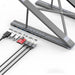 7in1 laptop stand Choetech HUB-M48 PD USB-C SD TF USB-A HDMI 100W + USB-C cable - gray - USB hubs<<<HurtelXML