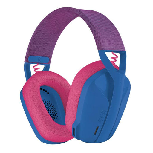 Logitech G435 Lightspeed Wireless Gaming Headset Microphone Blue/Pink - Gaming