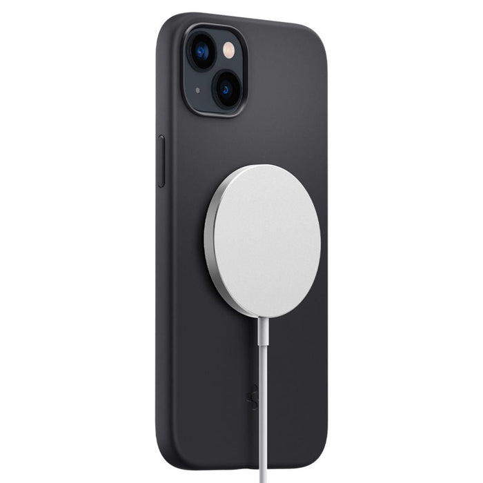 Spigen Silicone Fit Mag Case with MagSafe for iPhone 14 Plus - Black - Cell phone cases and covers<<<HurtelXML