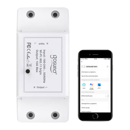 Smart Switch WiFi Gosund SW3 Tuya - Smart controllers<<<Control devices<<<Smart Home<<<InnproXML
