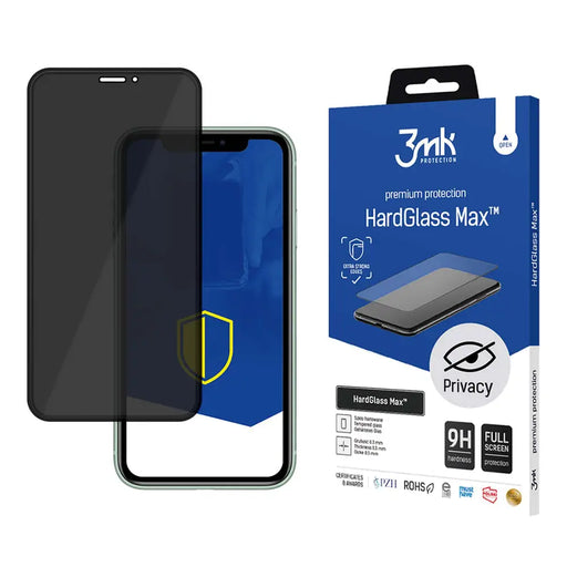 9H 3mk HardGlass Max Privacy™ privacy glass for iPhone XS Max / 11 Pro Max - *Kategoria tymczasowa<<<HurtelXML