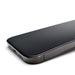 9H tempered glass with mounting frame for iPhone 15 Wozinsky Premium Glass - black - Cell phone tempered