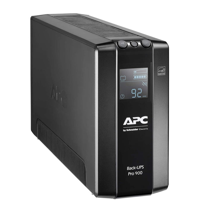 APC Back UPS Pro BR 900VA, 6 Outlets, AVR, LCD Interface