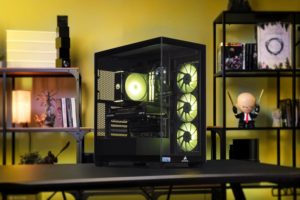 Actina 5901443413820 PC AMD Ryzen™ 5 7500F 32 GB DDR5-SDRAM 1 TB SSD AMD Radeon RX 7700 XT Midi Tower Black