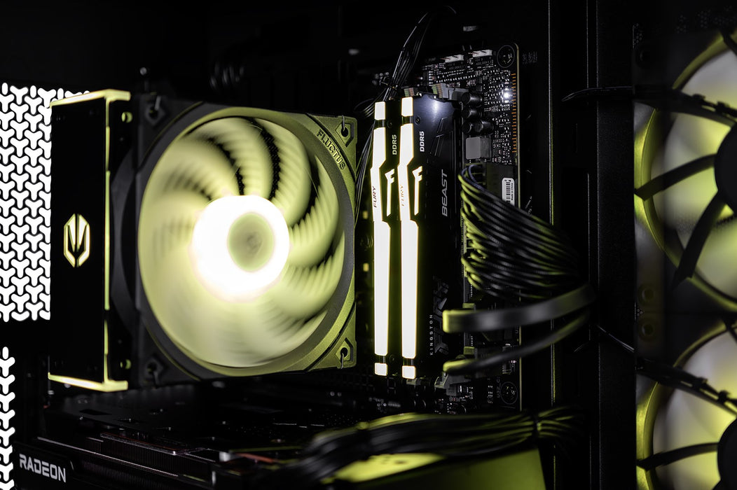 Actina 5901443413820 PC AMD Ryzen™ 5 7500F 32 GB DDR5-SDRAM 1 TB SSD AMD Radeon RX 7700 XT Midi Tower Black