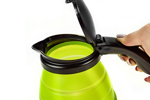 Camry Premium CR 1265 electric kettle 0.5 L 750 W Black, Green