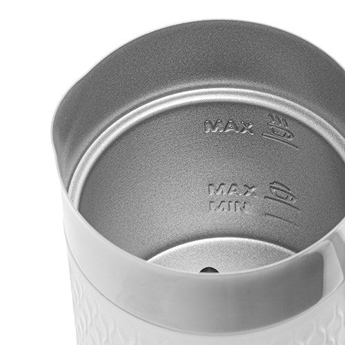 Adler AD 4494 milk frother/warmer Automatic Metallic, White