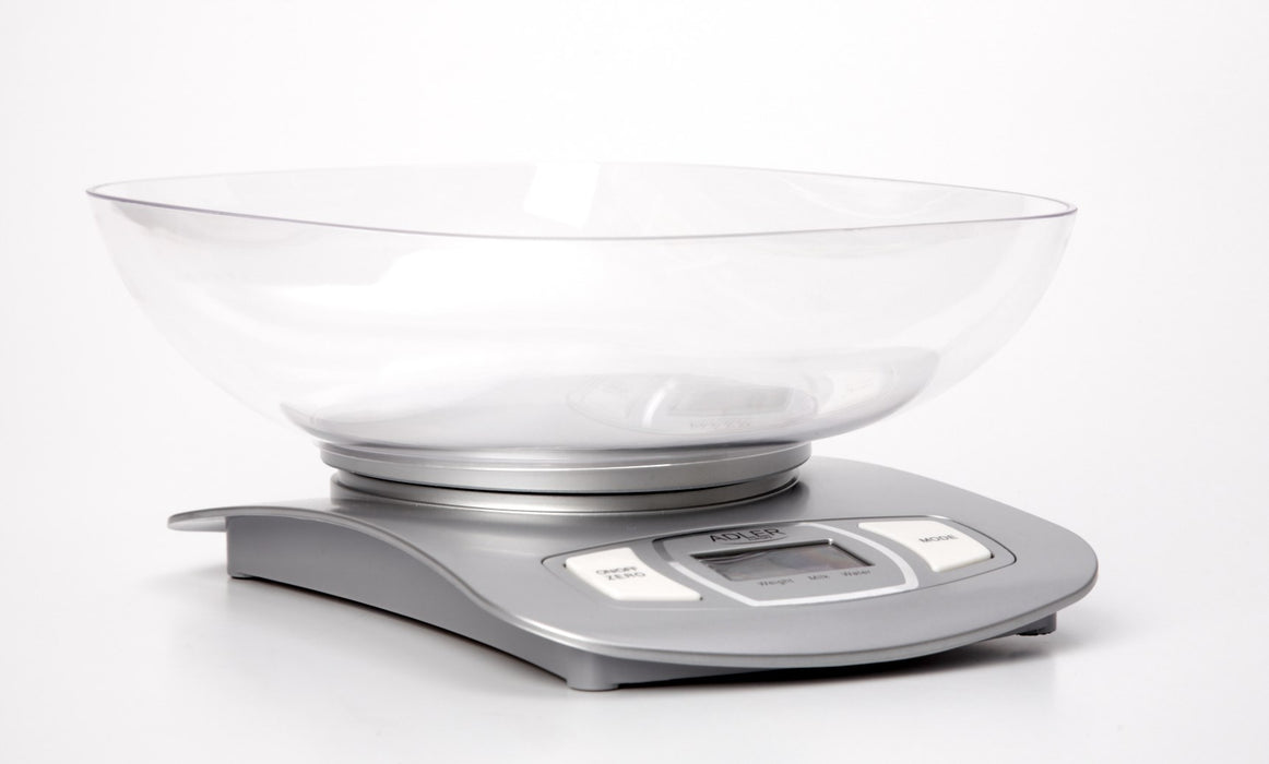 Adler AD 3137s Silver Countertop Electronic kitchen scale