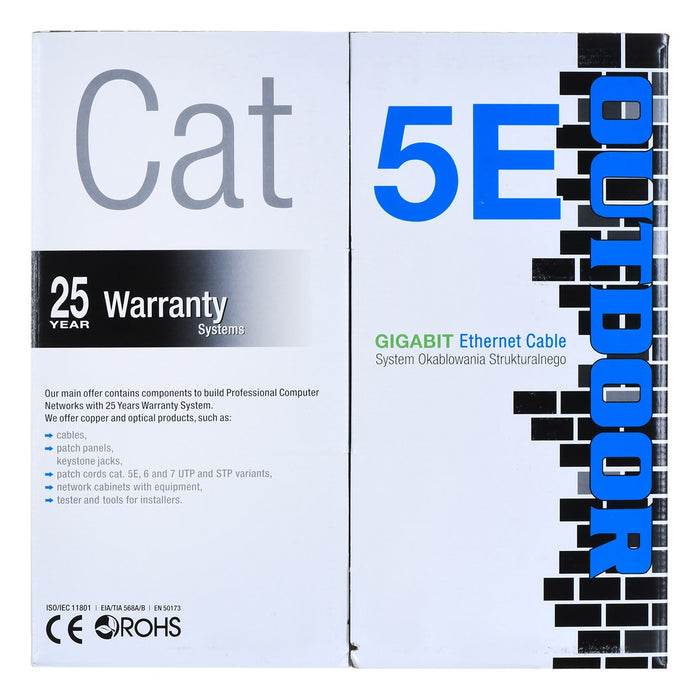 A-LAN KIU5OUTS305 networking cable Black 305 m Cat5e U/UTP (UTP)