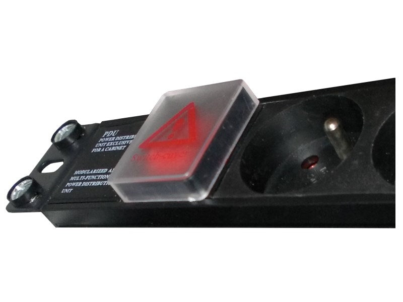 Alantec PZ081U3M power extension 3 m 8 AC outlet(s) Indoor Black