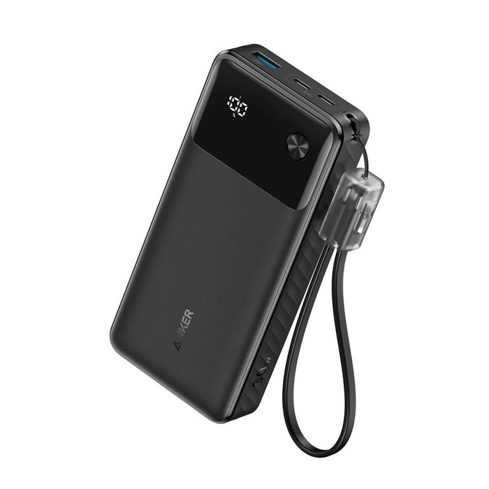 Powerbank Anker A1384 20000 mAh 30W PD USB-A USB-C (A1384G11) Черен