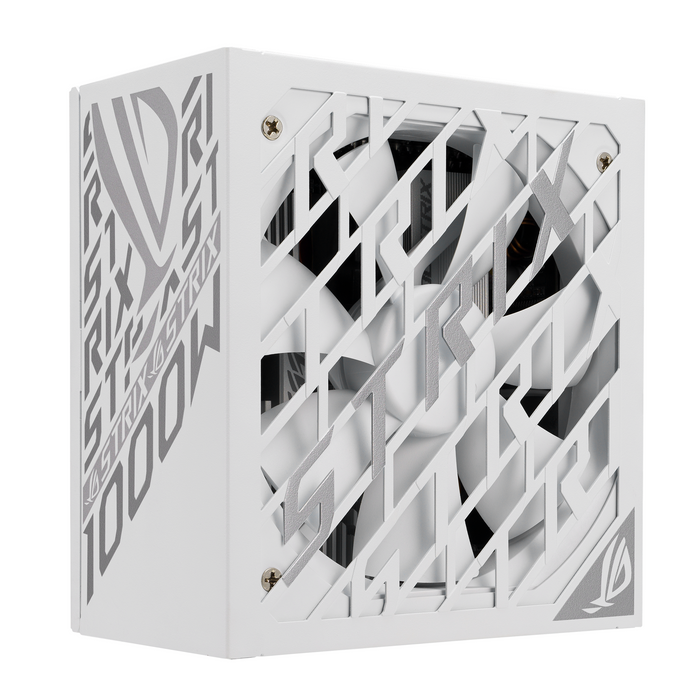 Power supply unit ASUS ROG STRIX 1000W White Edition, 80+ Platinum PCIe 5.1, Fully Modular