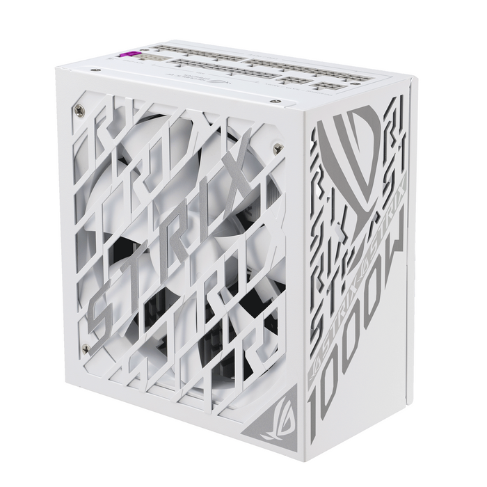 Power supply unit ASUS ROG STRIX 1000W White Edition, 80+ Platinum PCIe 5.1, Fully Modular