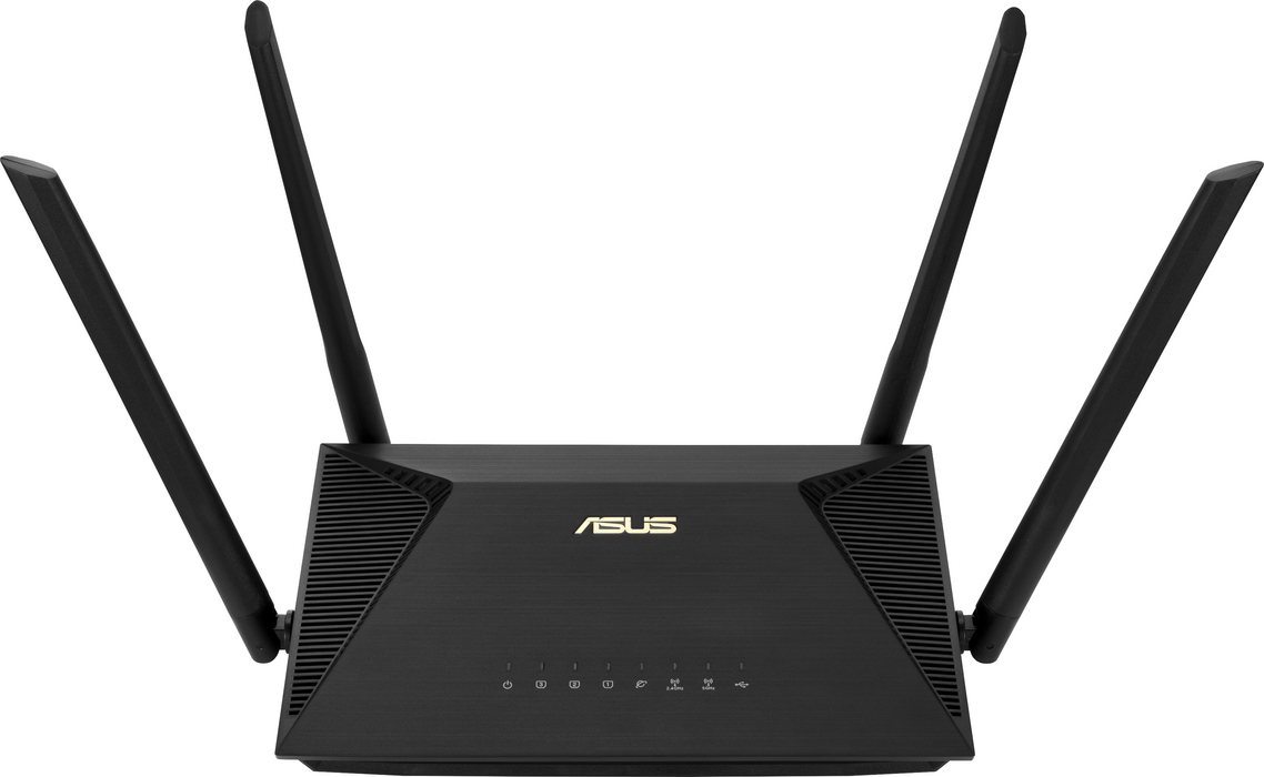 ASUS RT-AX53U AX1800 Dual Band WiFi 6 802.11ax Router supporting MU-MIMO and OFDMA technology with AiProtection