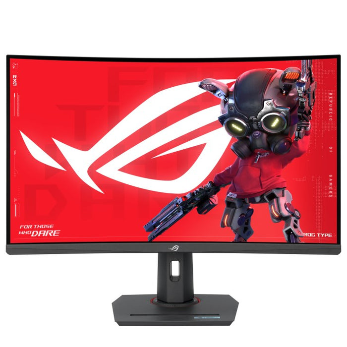 ASUS ROG Strix XG32WCMS 31.5inch Fast VA WLED Curved 1500R WQHD 16:9 280Hz 350cd/m2 1ms HDMI DP USB-C Black