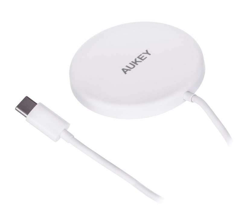 AUEKY Aircore Magnetic LC-A1 Wireless magnetic charger QI USB-C 15W White