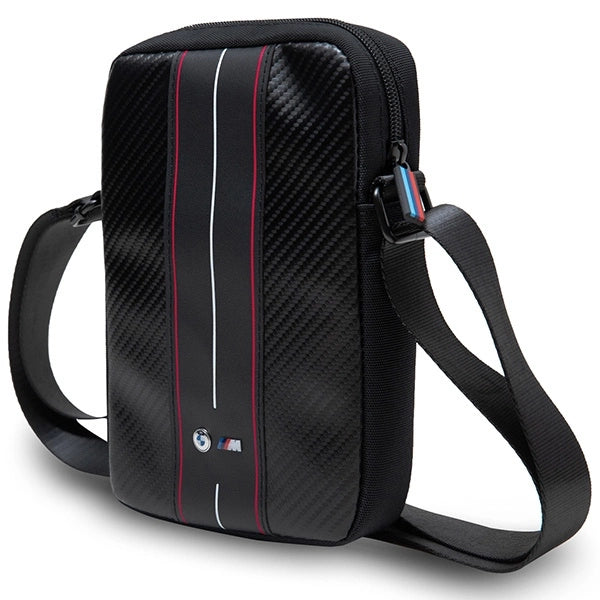 BMW Carbon &amp; Red Stripe bag for 8" tablet - black