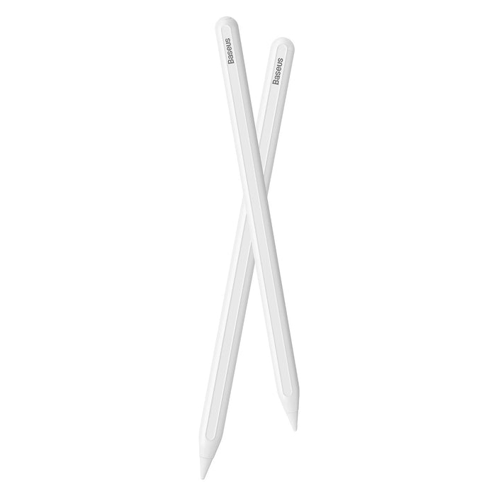 Baseus stylus with wireless charging for iPad white + replaceable tip