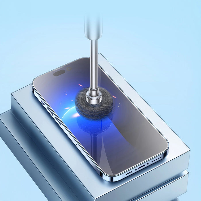 Baseus Full Screen Tempered Glass for iPhone 14 Pro Max with Speaker Cover 0.4mm + Mounting Kit