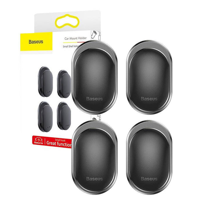 Baseus Hooks, self-adhesive hangers 4 pieces