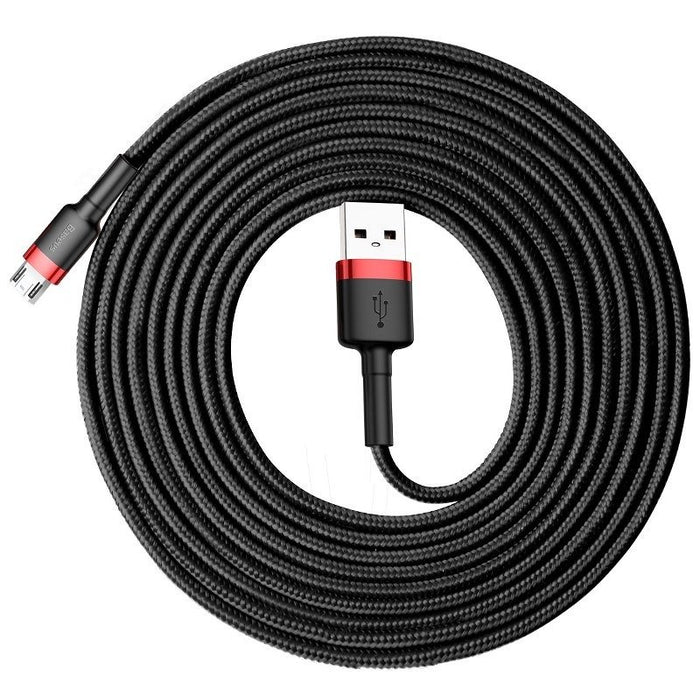 Baseus Cafule Micro USB Cable 2A 3m (Black+Red)