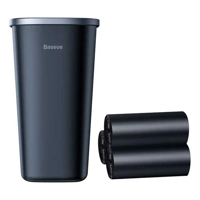 Baseus Dust-free Vehicle-mounted Trash Can（Trash Bag 3 roll/90）Black