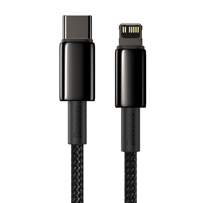 Baseus Tungsten Gold Cable Type-C to iP PD 20W 1m (black)