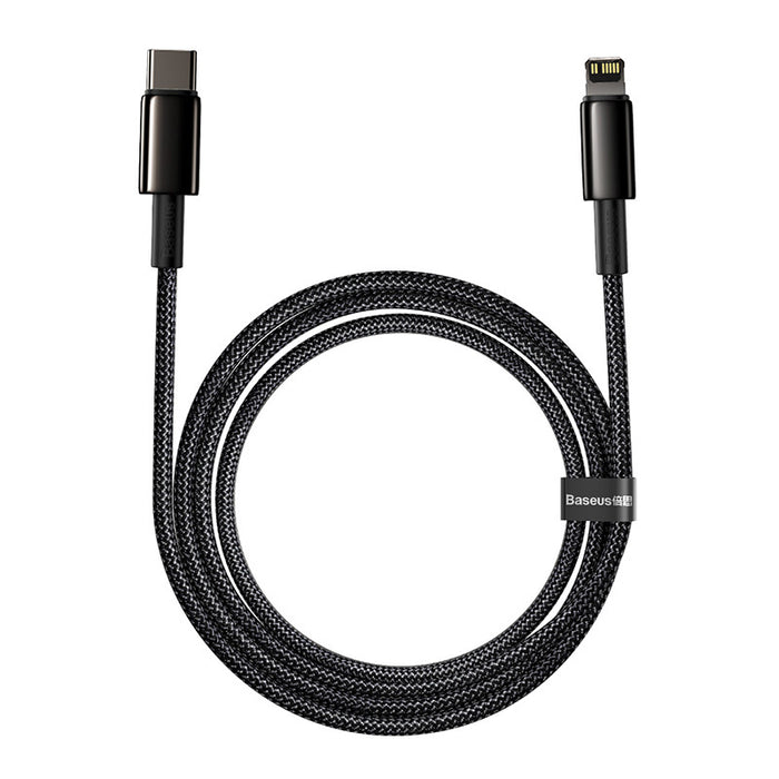 Baseus Tungsten Gold Cable Type-C to iP PD 20W 2m (black)