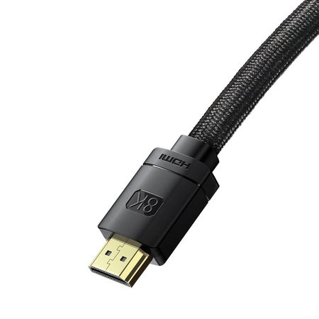 Baseus High Definition Series HDMI 2.1 cable, 8K 60Hz, 3D, HDR, 48Gbps, 3m (black)