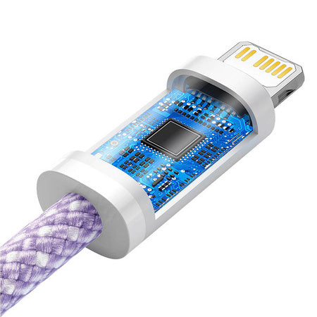 USB-C cable for Lightning Baseus Dynamic Series, 20W, 2m (purple)