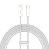 USB-C cable for Lightning Baseus Dynamic Series, 20W, 2m (white)