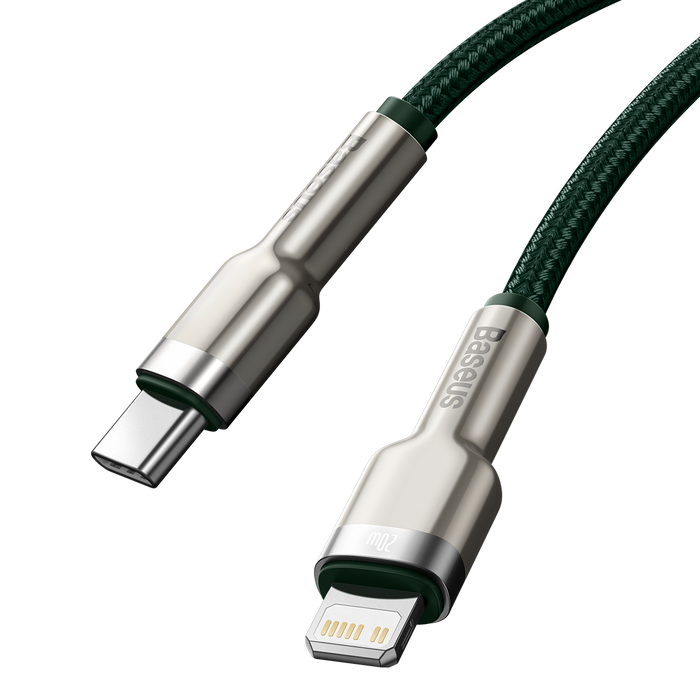 Baseus USB-C cable for Lightning 2m (green)