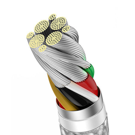 Cable USB to USB-C Baseus Dynamic Series, 100W, 1m (white)