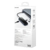 Hub 5in1 Baseus AcmeJoy series USB-C to 2xUSB 3.0 + USB 2.0 + USB-C PD + RJ45 (dark grey)