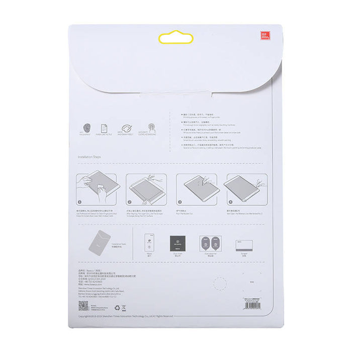 Paper-like film Baseus 0.15mm For iPad 10.9" Transparent