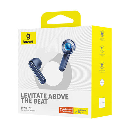 Earphones TWS Baseus Bowie E5x (blue)