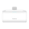 Powerbank Baseus Compact 5000mAh, 20W, USB-C (biały)