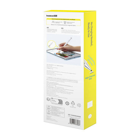 Baseus Smooth Writing III stylus Non-magnetic version (white)