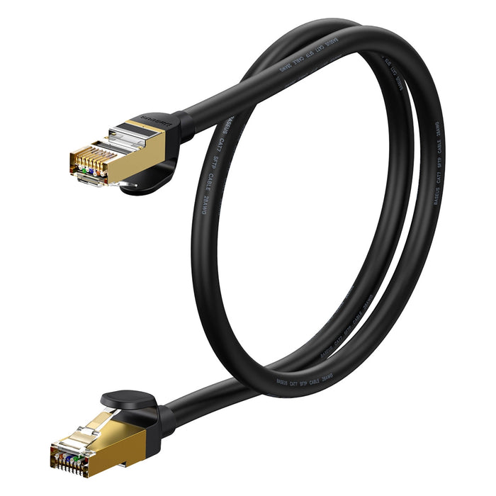 Baseus Ethernet RJ45, 10Gbps, 0.5m network cable (black)