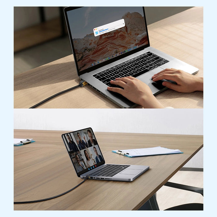 Baseus Ethernet RJ45, 10Gbps, 0.5m network cable (black)