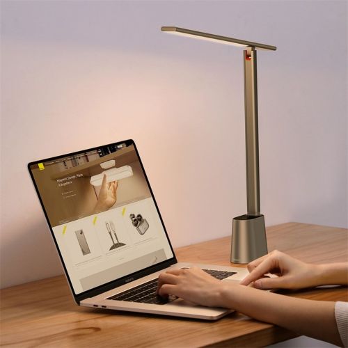 Baseus Smart Eye folding desk lamp rechargeable (grey)