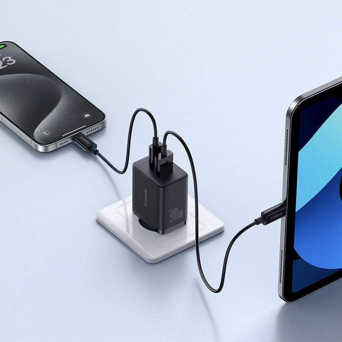 Wall Charger Baseus P10111404113-00 Black 30 W