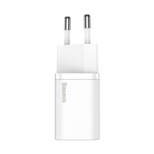 Baseus Super Si Quick Charger 1C 20W with USB-C cable for Lightning 1m (white)