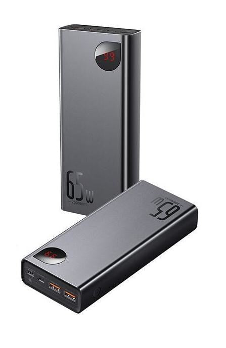 Powerbank Baseus Adaman Metal 20000mAh PD QC 3.0 65W 2xUSB + USB-C + micro USB (Black)