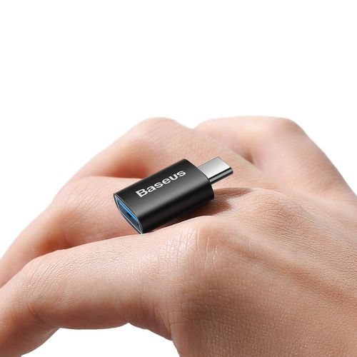 Baseus Ingenuity USB-C to USB-A adapter OTG (Black)
