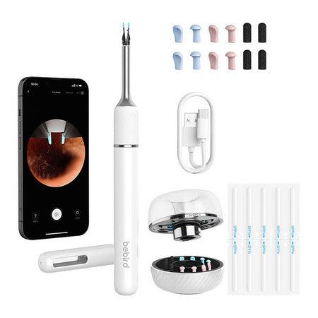 Otoscope with ear cleaning camera Bebird Note 5 pro (white)